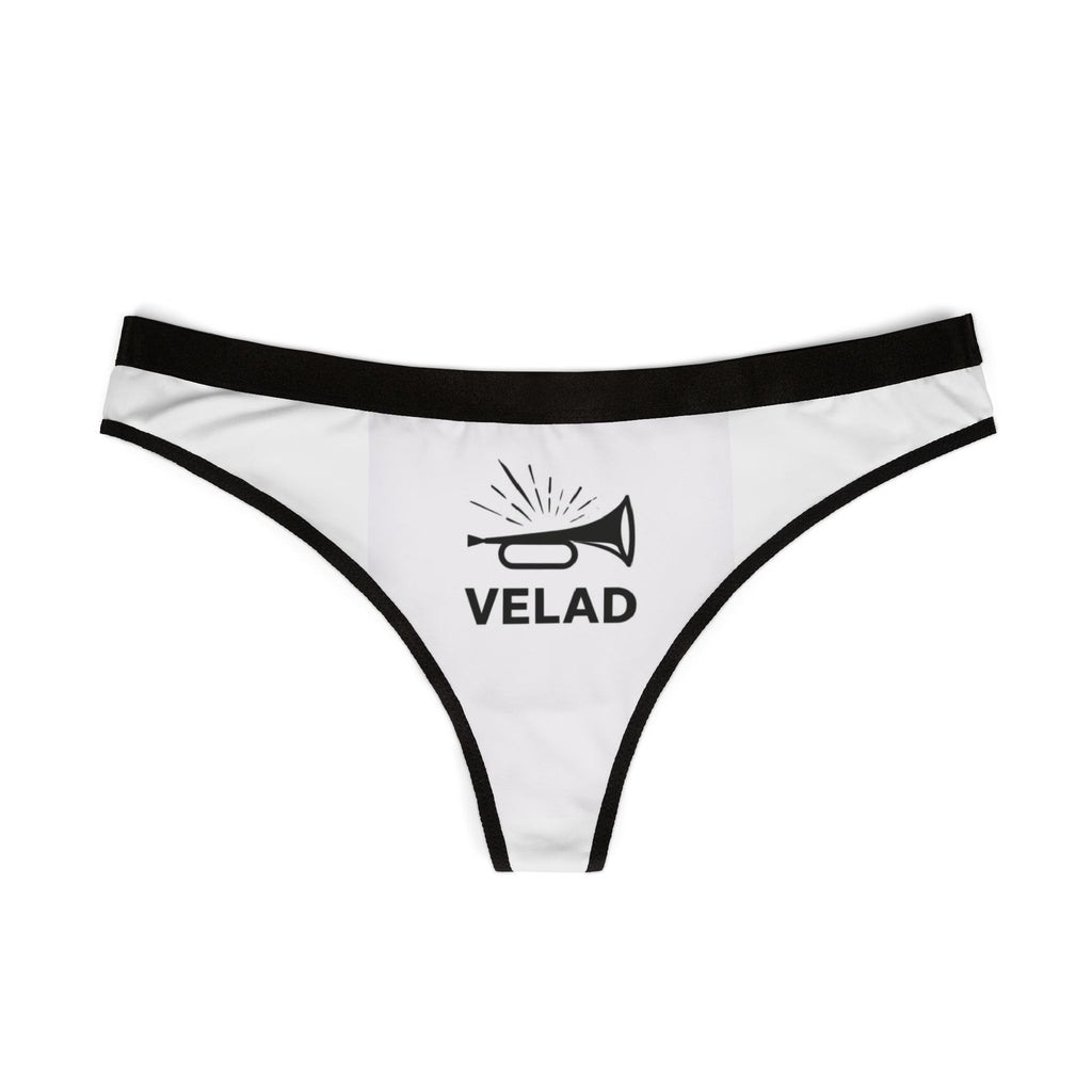 Velad Trumpet Graphic Thong — Women's Novelty Logo Lingerie