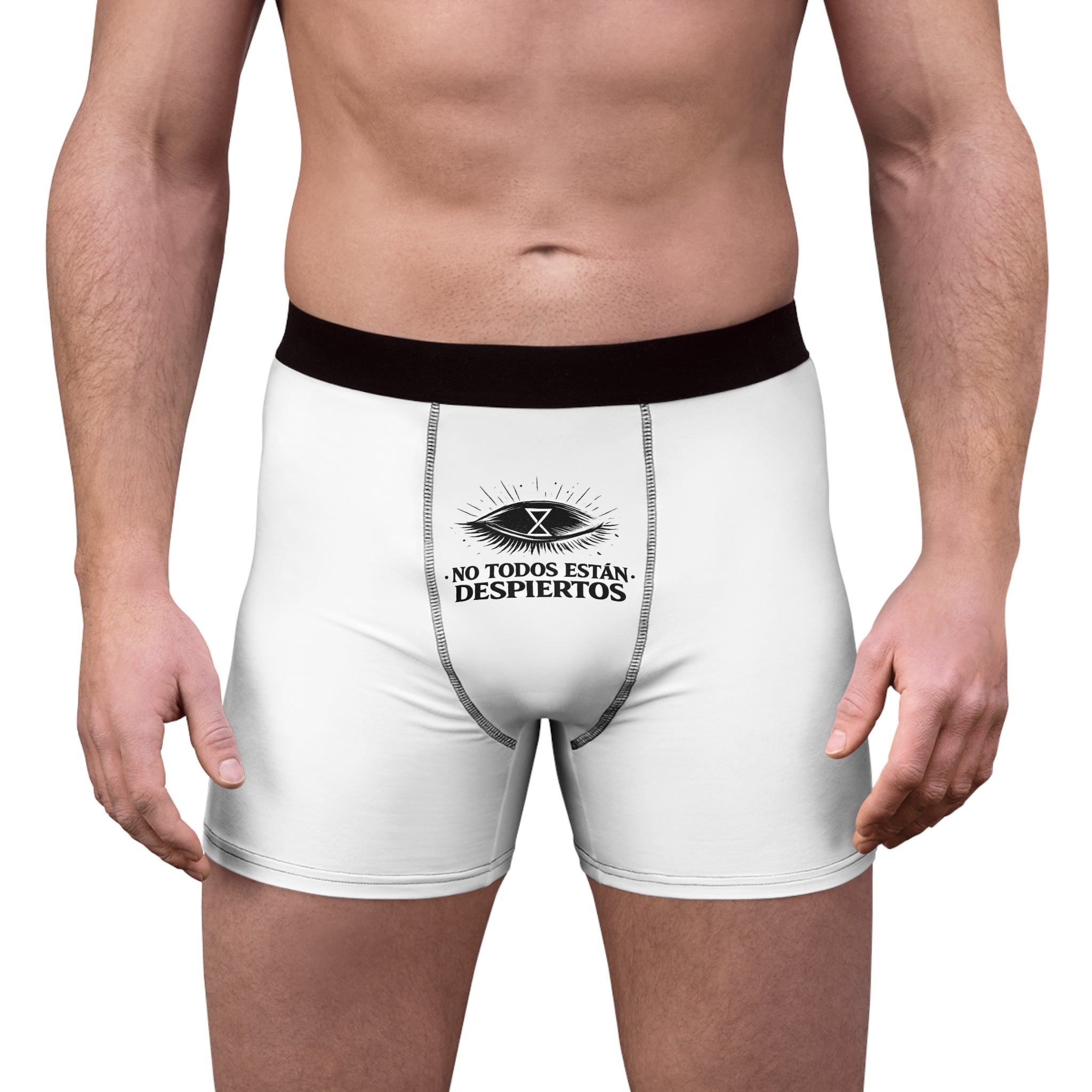 Boxer Briefs — "No Todos Están Despiertos" Eye Graphic
