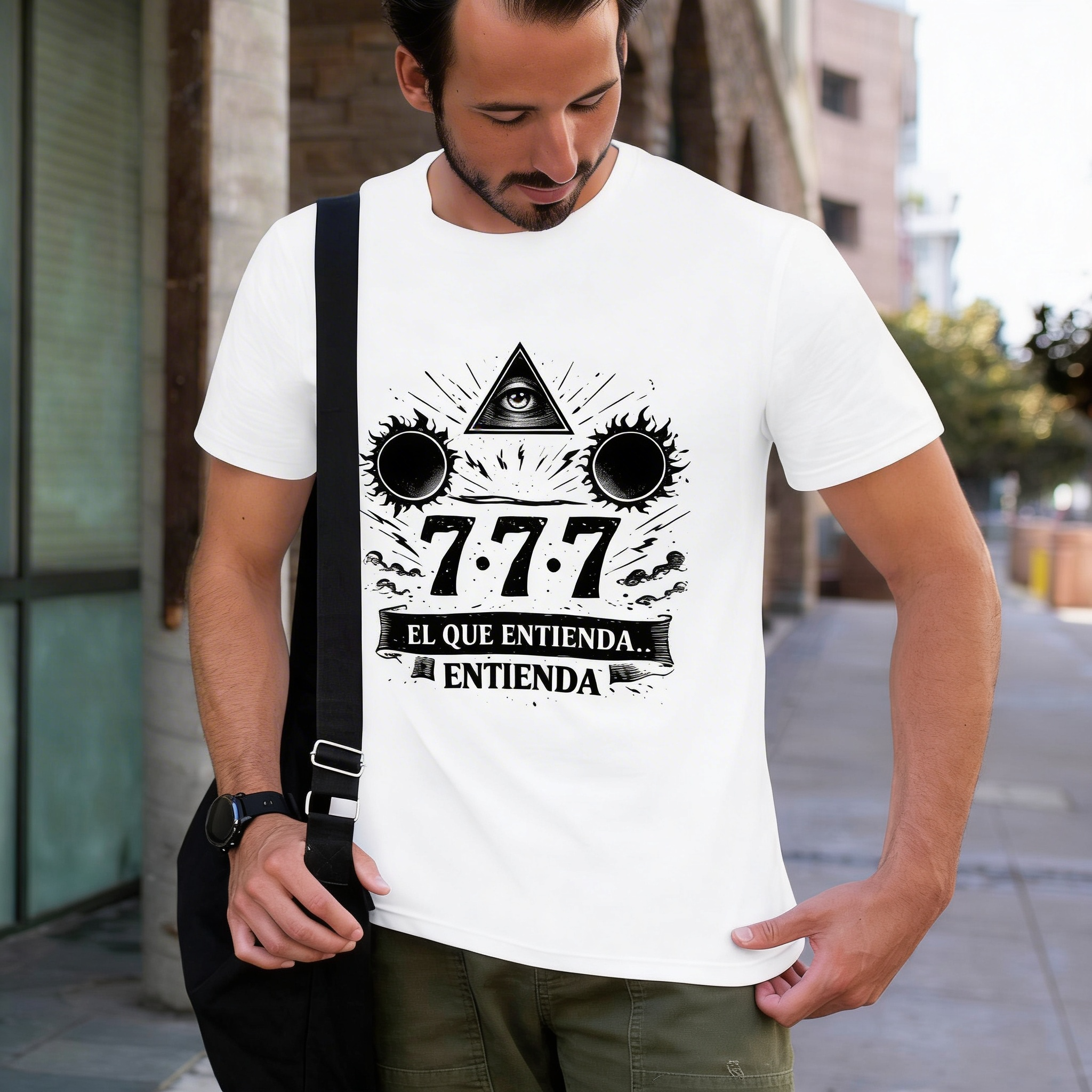 777 Esoteric T-Shirt — “El Que Entienda, Entienda” Mystic Graphic Tee
